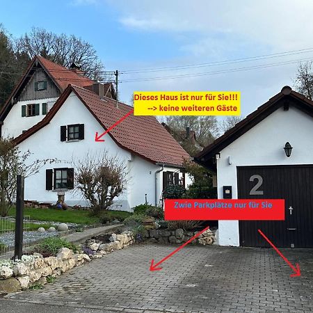 Ferienparadies Am Kammerberg, Ganz Für Sie Alleine... Weißenhorn Exterior foto
